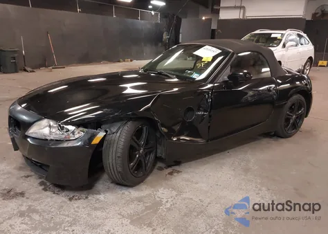 2008 BMW Z4 3.0Si from USA, damaged, VIN 4USBU53528LX04769
